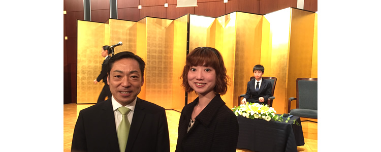 中車（香川照之氏）と。