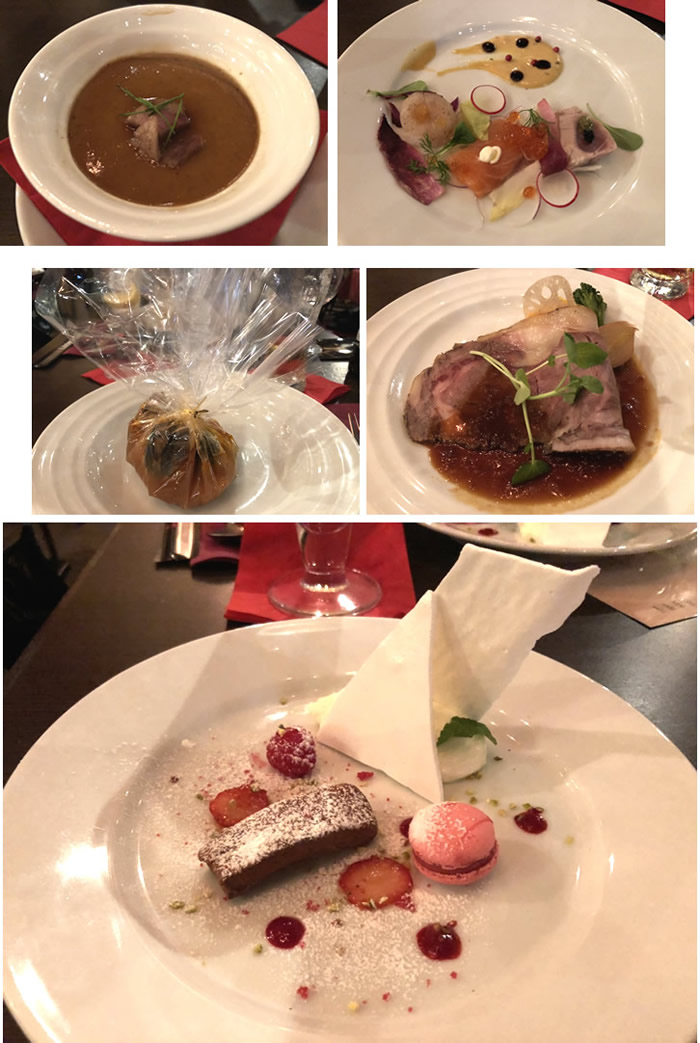 Christon cafeのディナー2｜世田谷・自由が丘　天使バレエスクール