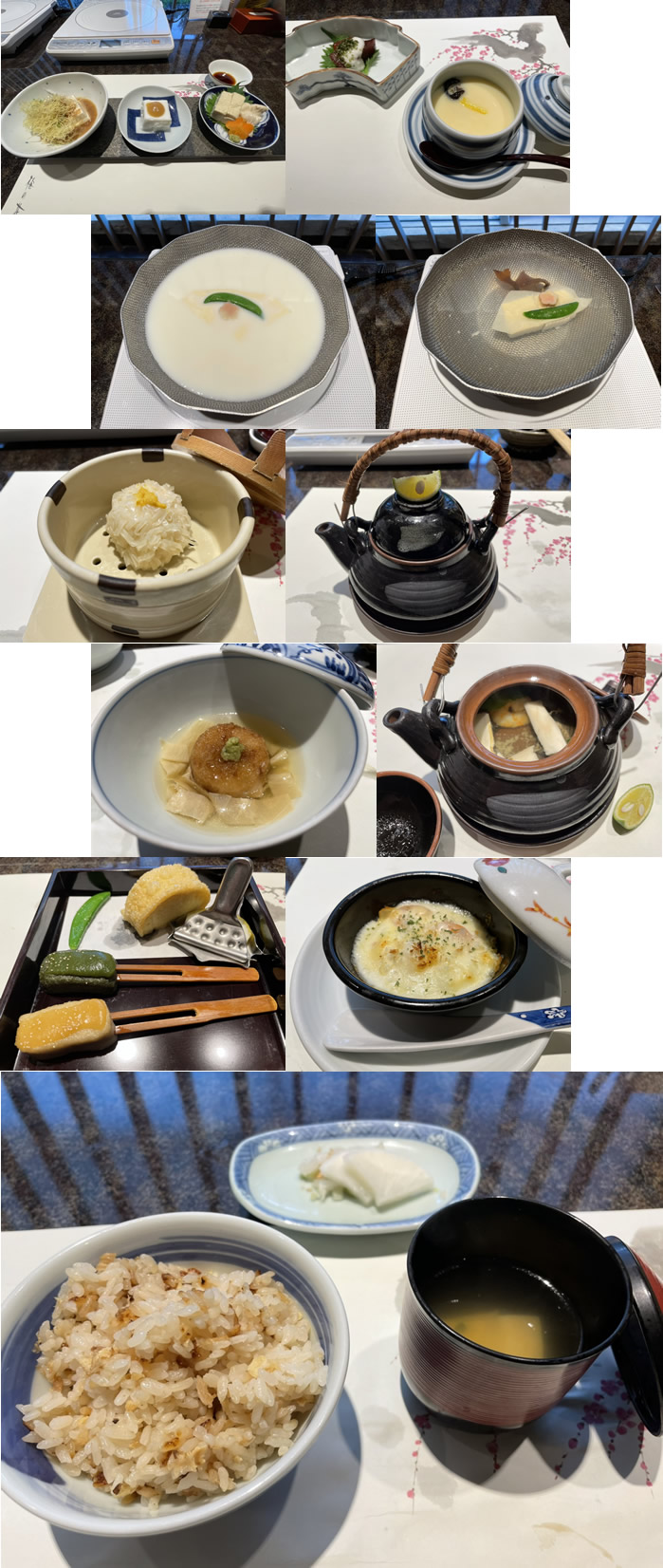 お豆腐懐石[梅の花]-3｜世田谷・自由が丘　天使バレエスクール