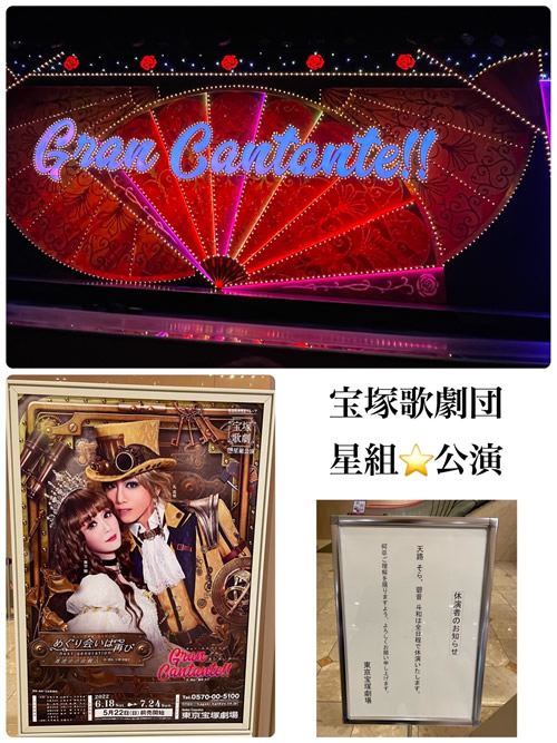 東京宝塚劇場・星組公演 観劇-1｜世田谷・自由が丘　天使バレエスクール