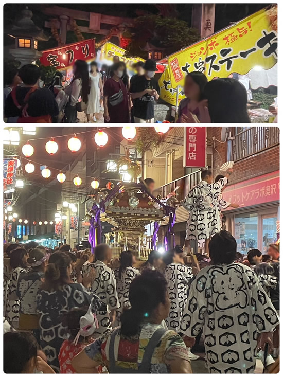 奥沢神社⛩例大祭-1｜世田谷・自由が丘　天使バレエスクール