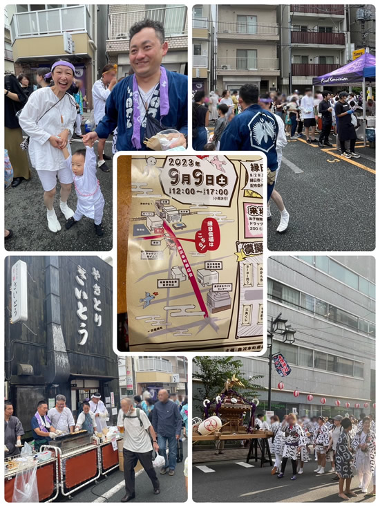 奥沢神社⛩例大祭-2｜世田谷・自由が丘　天使バレエスクール