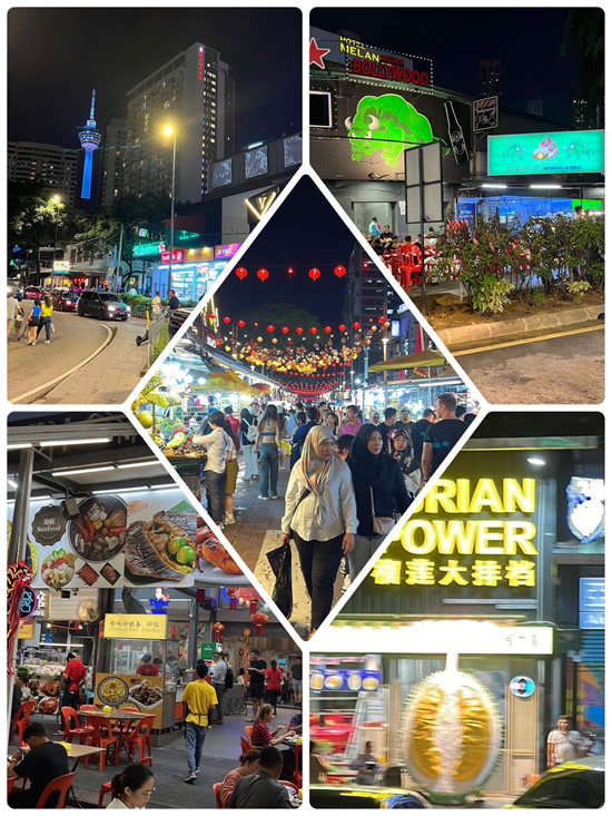 マレーシア朝＆夜の屋台街-2｜世田谷・自由が丘　天使バレエスクール